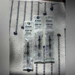 Pilot CON-40 Fountain Pen Converters (Set of 3) | New